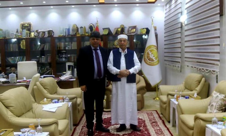 رئيس برلمان ليبيا يلتقي النائب العام بمدينة القبة